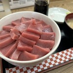 Asaichi Shokudou - マグロ丼(¥2,200)