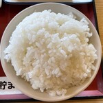奈良秋篠食堂 - ご飯大①