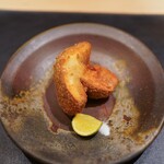 Ginza Ooishi - セップ茸のフライ