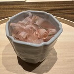 温石 - ❽鰹節、長芋ソーメン、ウズラの卵