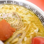 赤湯ラーメン 龍上海 - 赤湯からみそラーメン大盛1050円