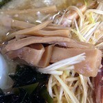 ラーメンショップ - ネギラーメン小盛　ライス　2013年11月