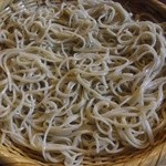 おぎのや - ざるそばのアップ写真