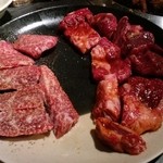 京橋 松蘭 - ロース、カルビ （サービス）