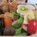 水庵 - メインは春巻き