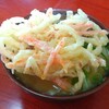 食工房桑原 - 肉天うどん　大盛り　500円＋100円