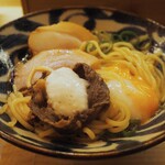 らぁめん しゅき - 冷やし中華 しゅきらく 牛しぐれ＆トロロ