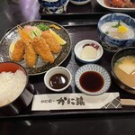 Kani zaru - カキフライ定食