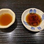 食堂こなん - ポン酢 刺身醤油