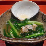 日本料理と日本酒 惠史 - ハマグリ