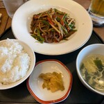 レストラン滄海 - 料理写真:チンジャオロース