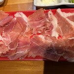 六文銭 - 原木生ハム