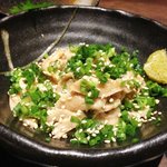 博多もつ鍋おおやま 横浜 - 酢モツ