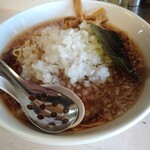 Bim Bin - 薬味(玉ねぎ)ラーメン 800円 大盛 100円