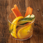 自家製ビールピクルス