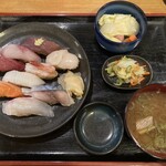 和処さゝ木 - 生寿司定食1,200円