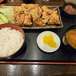 道楽 - 唐揚げ定食 ランチ