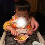 Roppongi Yakiniku Kiraku - 玉子スープが気に入ったちびチー様