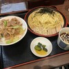 Yukigaya Hanten - 焼肉丼＋ザルラーメン