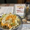 チャンダー - 料理写真:カレーにはサラダが付く