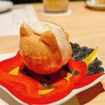 鮨・和 のぎ - その時美味しいマルガーのジェラート最中