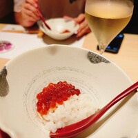和 のぎ - 生筋子とのリゾット