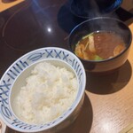 しゃぶしゃぶ・日本料理 木曽路 - ごはん＆お味噌汁