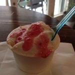 ジェラテリア アクオリーナ - バラのジェラート（580円）