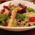 サラダ。たっぷりですよ