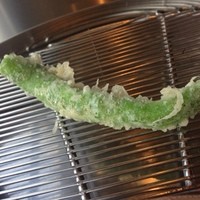 てんぷら 山の上 Roppongi 東京ミッドタウン店 - 万願寺