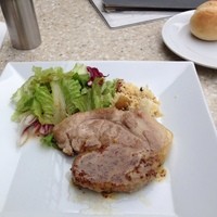マーサーブランチ テラスハウス - ポークソテーのハニーマスタード