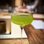 温石 - お料理に合わせたお茶の一部。