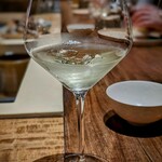 温石 - お料理に合わせたお茶の一部。