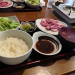 Yougan Yakiniku Kaisei - ラム定食