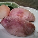 蓬左茶寮 - トラフグ白子焼き