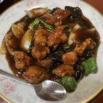 美食園 - 黒酢酢豚