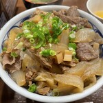 Sannomiya Yakiniku Tora - ぼっかけ丼（アップ）