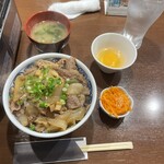 Sannomiya Yakiniku Tora - ぼっかけ丼＋大盛＋生卵