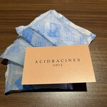 ACIDRACINES - シックなショップカードも好み。保冷剤、いつもありがとうございます(ू•᎑•ू❁)