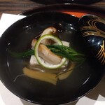 割烹 清風 - お椀（松茸）