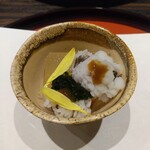 割烹 清風 - 先付（はもと煮凝り）