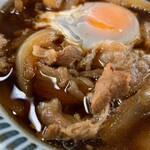 学園吾妻庵 - すきやきうどん