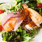 Luxury Seafood chirashi salad