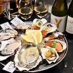 Oyster&Grillbar #lemon - 生牡蠣と贅沢三種盛り