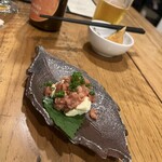 レストランパノラマ - 鰹酒盗クリームチーズ