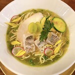 海老丸らーめん - 【限定】太刀魚の冷やしらーめん
      スープ・ド・ポワソン