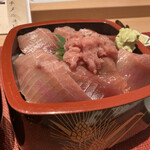 鮨政庭 - 中とろはかなり美味しい