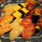 四季自然喰処たちばな - 寿司の盛り合わせ
