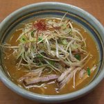 製麺処　麺武醤 - 味噌ラーメン＋ネギ（０９．９）