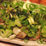 日本橋　本陣房 - 九条ねぎと鴨のあぶり焼き